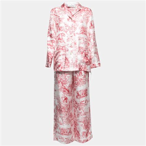 dior silk pajamas